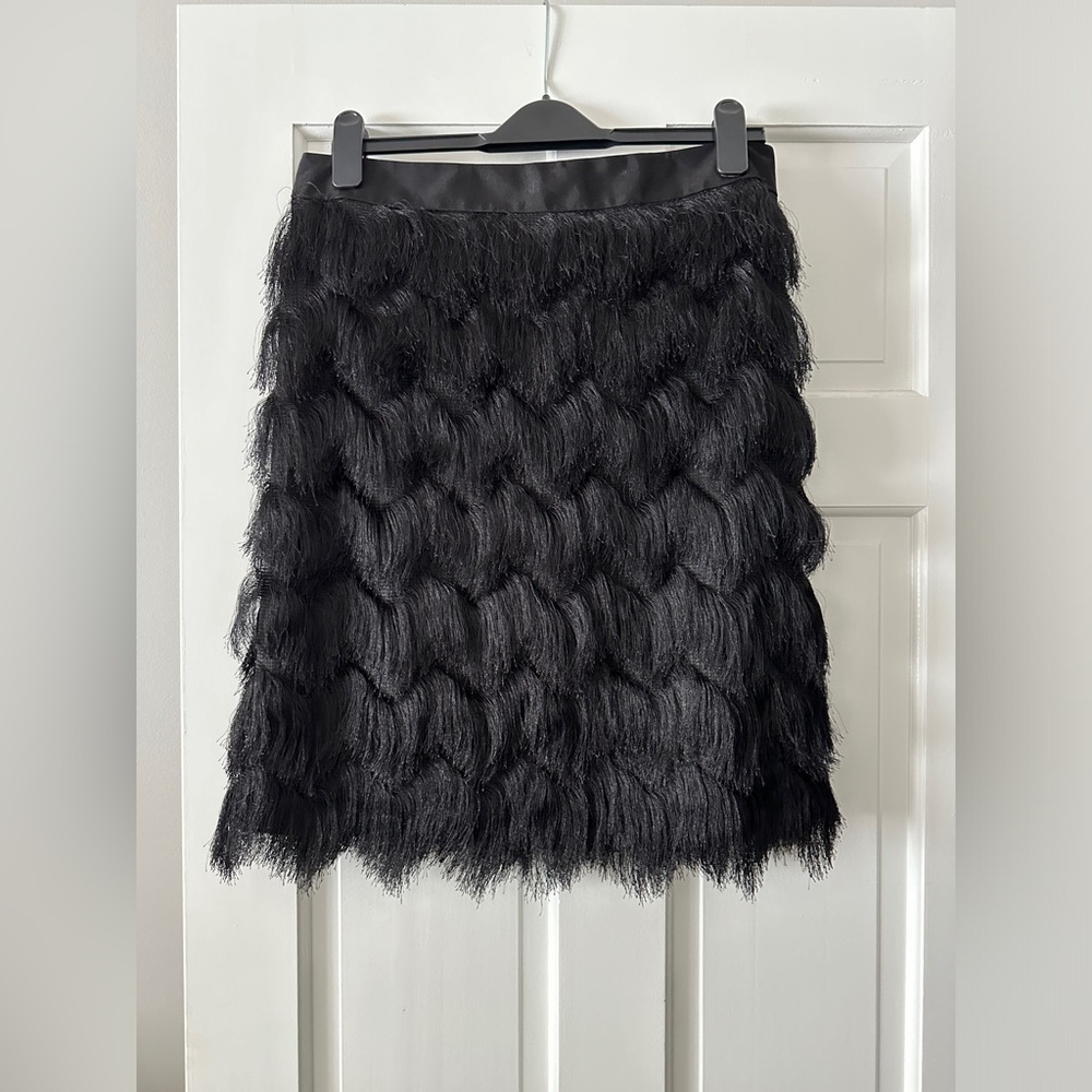 J. McLaughlin Fringe Skirt